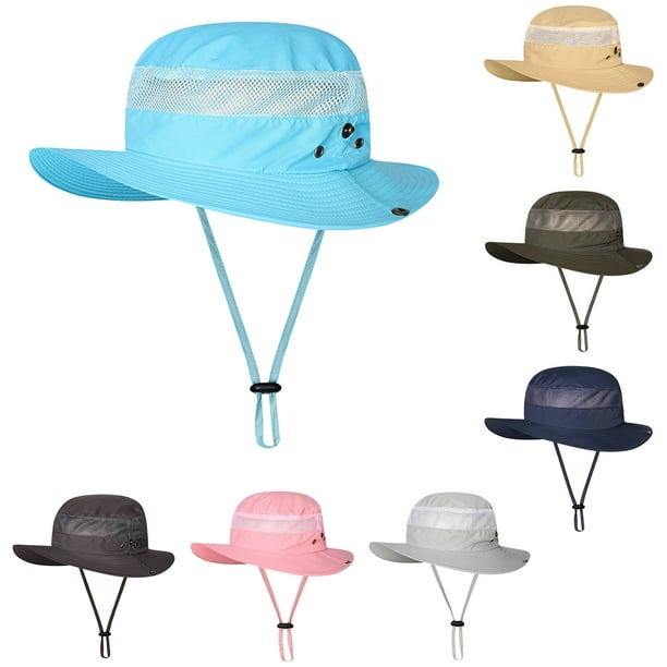 Funie Fisherman Hat Wide Brim Sun Protection Unisex Lightweight