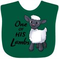 thumbnail image 3 of Inktastic One of His Lambs Easter Sheep Boys or Girls Baby Bib, 3 of 4