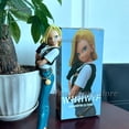 thumbnail image 2 of Dragon Ball Anime New 18cm Action Figure Toy Android 18 Lazuli Pvc Action Figure Desk Decoration Model Toys Collection Xmas Gift, 2 of 2
