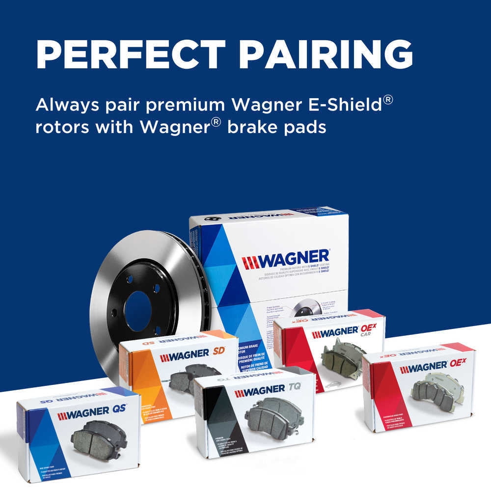 Wagner Brake BD180885E Front Disc Brake Rotor