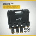 thumbnail image 6 of Klutch 3/4in.-Drive Deep Impact Socket Set, 8 Pcs., Metric, Chrome Molybdenum, 6 of 8