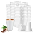 thumbnail image 1 of Vasos de espuma Shop Square, 8 onzas (paquete de 100), con aislamiento blanco, 1 of 7