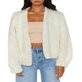 thumbnail image 1 of MesaSe Womens Oversized Long Sleeve Open Front Cardigan Sweaters Chunky Knit Outwear, 1 of 7