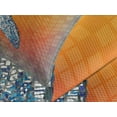 thumbnail image 4 of Ambesonne Orange Quilted Bedspread Set 3 Pcs, Drangonfly Digital Theme, King Size, Multicolor, 4 of 5
