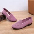 thumbnail image 4 of Women's Comfortable Shoes Loafer Casual Fly Weaving Natural Driving Fashion Flats Breathable Nurse Walking Ladies Slip On Shoes, 4 of 6