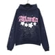 thumbnail image 1 of Sudadera con capucha rosa con la misma letra de espuma del cantante de hip-hop Sp5der Young Thug 555555163 # azul, 1 of 5