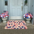 thumbnail image 6 of Dmlowu 4th of July Decorations Bathroom Rugs 16x24" Non Slip Patriotic Kitchen Mats for Floor Quicker Dry Comfortable Rugs for Living Room, 6 of 9