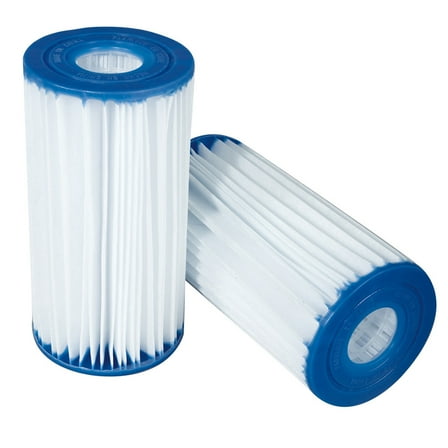 Summer Waves Type C 4.13-in x 8-in Replacement Pool Filter Cartridge - 4 Pack
