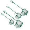 thumbnail image 1 of CHUANK 4 Pcs Fishnet Fishing Nets Fish Netting Fishing Gadgets Small Fishing Net Fish Mesh Net Net with Handle, 1 of 1