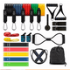 thumbnail image 1 of Kit De Banda De Resistencia Ligas Para Ejercicio 23 pzs colores 150lbs, 1 of 5