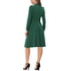 thumbnail image 3 of INSPIRE CHIC Ropa de Mujer Elegante para Trabajar con Cuello Alto y Manga Larga con Cintura Ajustable de Tejido Midi L Verde, 3 of 7