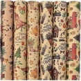thumbnail image 1 of Christmas Gift Wrapping Paper, 12 Sheets Christmas Wrapping Paper, Kraft Paper Christmas Gift Wrapping,70x50CM,for Christmas Gift Present, 1 of 5