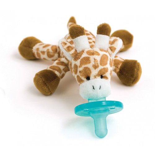 WubbaNub Infant Plush Toy Pacifier Giraffe