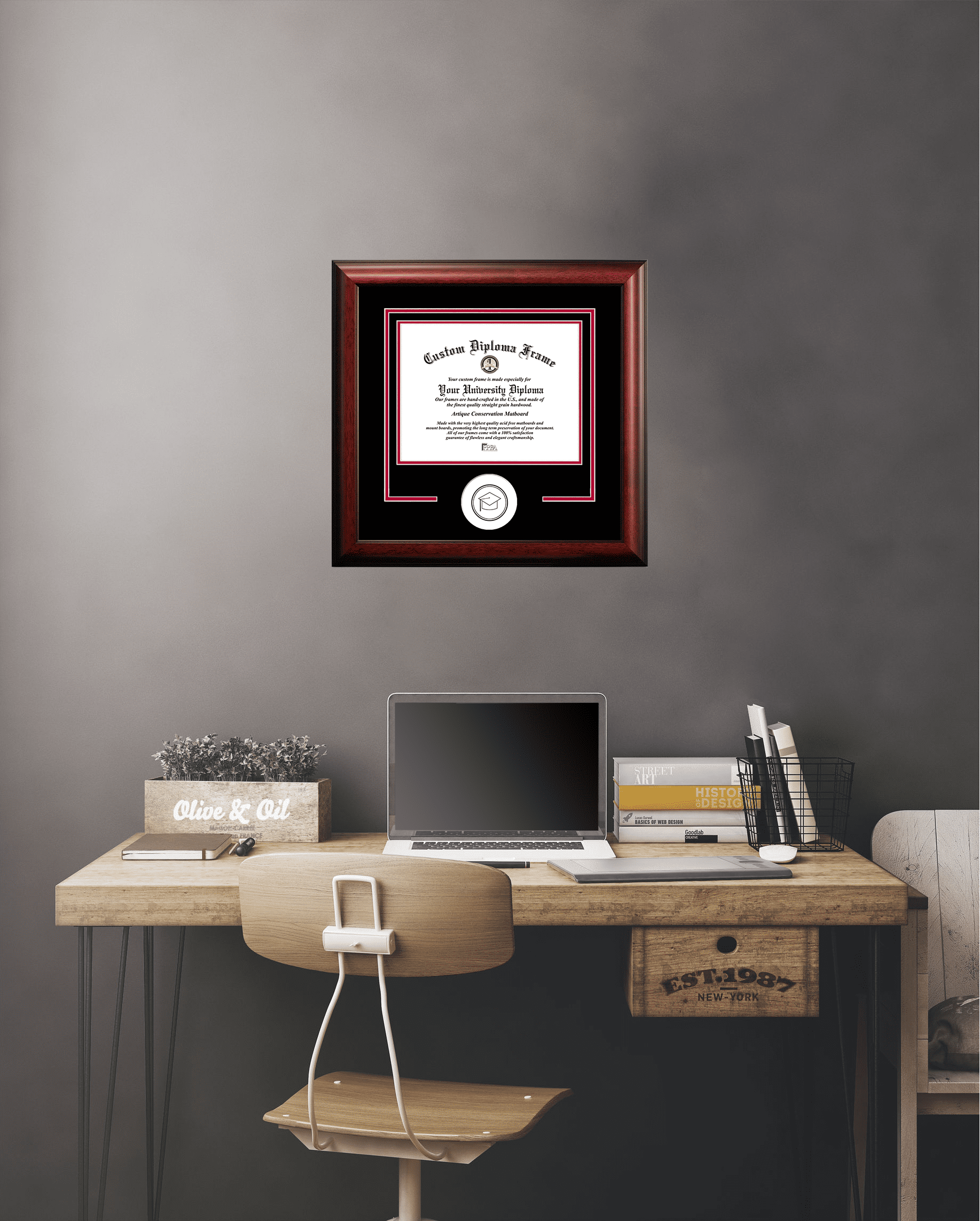 Ohio State  University Spirit Diploma Frame