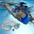 thumbnail image 2 of Swimming Glasses for Adult Diving Goggles Practical Swim Goggles Leakproof Swimming Goggles with Nose Clip and Ear Plug, 2 of 8