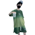 thumbnail image 5 of Traje de verano para niños, ropa de manga corta de estilo informal a la moda, ropa deportiva de moda para niños 2024, 5 of 5