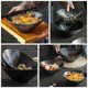 thumbnail image 4 of 1pc Ceramic Bowl Classical Japanese Style Soup Bowl Noodle Bowl Tableware, 4 of 4