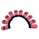 thumbnail image 1 of 10x Cubierta de la cabeza del club de golf Sunnimix Protector de hierro Bordado rojo 10x5cm, 1 of 8