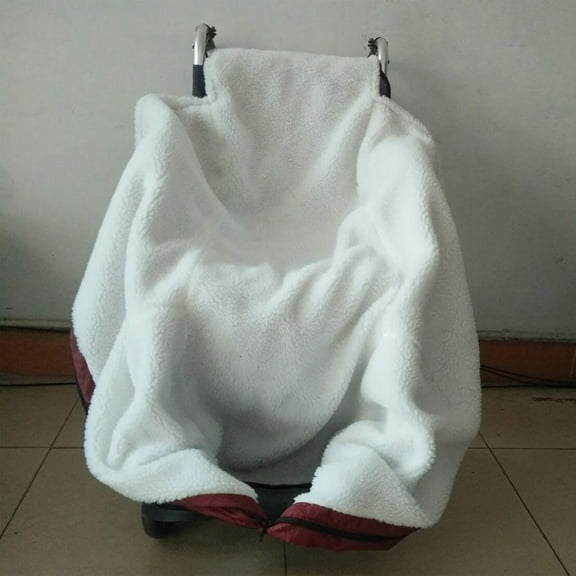Zip Up Wheelchair Blanket Cozy Warmer Cover Blanket for Lower Body, Legs, Feet -