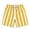 Yellow, variant on Bigetiay Boys Swim Trunks with Compression Liner Striped Print UPF 50 Beach Shorts for Summer Pool Wear, Size 7-8Years