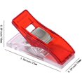 thumbnail image 3 of 20Pcs Sewing Clips Craft Quilting Binding Plastic Clips Clamps Pack (Mixed Color), 3 of 6