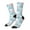 2 Black-2, variant on Cute Panda Flying in the Sky Crew Socks for Men & Women, Breathable Casual Athletic Ankle Socks