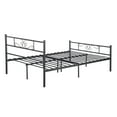 thumbnail image 4 of Cheerwing Premium Metal Bed Frame with Headboard and Under-bed Storage, Multiple Colors, 4 of 5