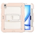 thumbnail image 2 of XYX for iPad Pro 11 inch (2022/2021/2020/2018) Case, 3in1 Heavy Duty Shockproof Tablet Case with Stand, Shoulder Strap, Cream Rose Gold, 2 of 7