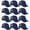6 Panel - Navy, variant on Falari 12 Pack Bulk Wholesale Mesh Trucker Hats 6 Panel Baseball Caps for Men and Women - Assorted Group 2