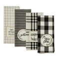 thumbnail image 3 of DII Farm To Table Embellished Dishtowel Set/4, 18x28", 3 of 5