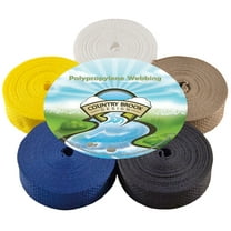 Country Brook Design® 1 inch Polypro Webbing, 5 Yards of 5 Assorted Colors #2