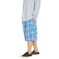 thumbnail image 6 of Shaka Wear Men's Relaxed Fit Plaid Cargo Shorts S~5XL, 6 of 13