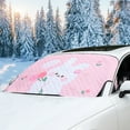 thumbnail image 6 of Windshield Cover&nbsp;For Ice And Snow,Car Front Glass Snow Shield Snow Cover Winter Window Frost Cover Car Decorative Cute Fashion, 6 of 7