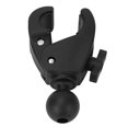 thumbnail image 1 of Tablet Mount Clamp, Compact Design 1.5 Inch Ball Mount Adapter  for Round Square Irregular Rails and Bars for Bike Handle, 1 of 7