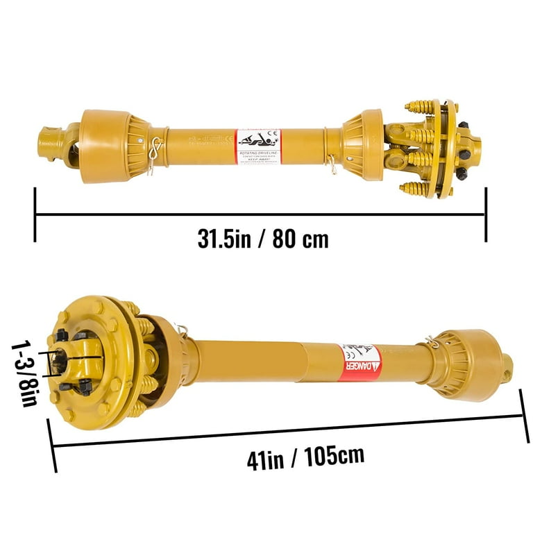 VEVOR PTO Shaft, 1-3/8