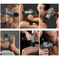 thumbnail image 6 of 20 Speed LCD Handheld Massage Gun Deep Tissue Percussion 6 Heads Muscle Massager, 6 of 7
