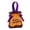 D, variant on 10Pcs Halloween Treat Bags for Kids, Drawstring Candy Bags Goodie Bags, Exchange Classroom Gift bag for Halloween Party Favors Decorations Supplies