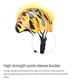 thumbnail image 3 of Soidarity Lindo Animal de dibujos animados niños casco jóvenes niños niñas ciclo bicicleta Scooter Skate casco Ciclismo amarillo fuego amarillo Soidarity OD009815-02, 3 of 6