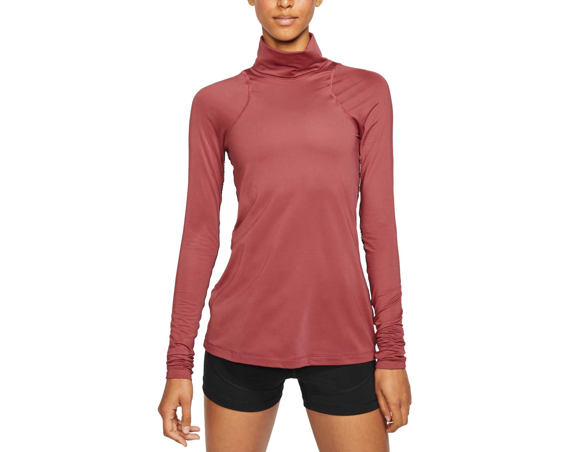 Nike Pro Warm Women's Metallic Long Sleeve Top - Walmart.com