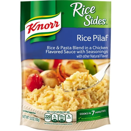 Knorr Rice Sides Rice Side Dish Rice Pilaf, 5.3 oz - Walmart.com