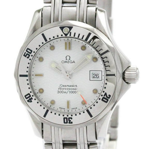 Pre-Owned OMEGA Seamaster Professional 300M Quartz Ladies Watch 2582.20 Polished