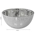 thumbnail image 2 of IH Casa Decor Stainless Steel Hammered Salad Bowl 9.50" - Set of 2, 2 of 4