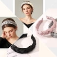 thumbnail image 4 of Diademas para mujer, pelo, cabeza, manos, trenzadas, banda para la cabeza, diademas torcidas para niñas, 4 of 5
