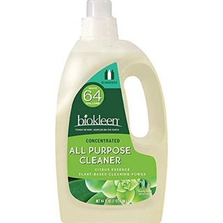 Biokleen All Purpose Cleaner, Super Concentrated, Eco-Friendly, Non-Toxic,  Plant-Based, No Artificial Fragrance, Colors or Preservatives, 32 Ounces