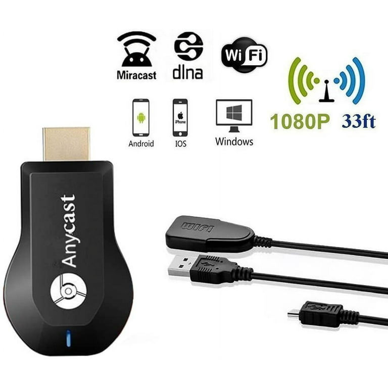 Anycast Tv Stick 1080P Screen Mirror TV Dongle Wireless DLNA Display  HDMI-Compatible Adapter Airplay Miracast for IOS Android - AliExpress