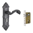 thumbnail image 1 of DimyFew Poignée de Porte Style Européen Serrure de Porte Vintage Installation Facile Robuste pour la Maison et Garde Rétro pour Intérieur Pièce pour Cuisine Style g, 1 of 8