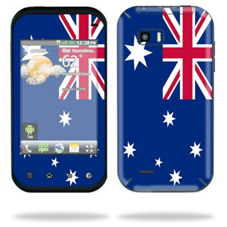 Skin Decal Wrap for LG myTouch Q C800 Cell Phone sticker Australian (Best Cheap Phones Australia)