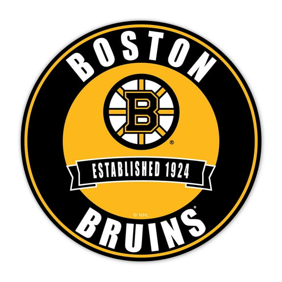 Boston Bruins 24" Circle with Banner