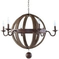 thumbnail image 5 of Modway Catapult Chandelier, Brown, 5 of 5