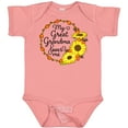 thumbnail image 3 of Inktastic My Great Grandma Loves Me with Sunflower Wreath Boys or Girls Baby Bodysuit, 3 of 5